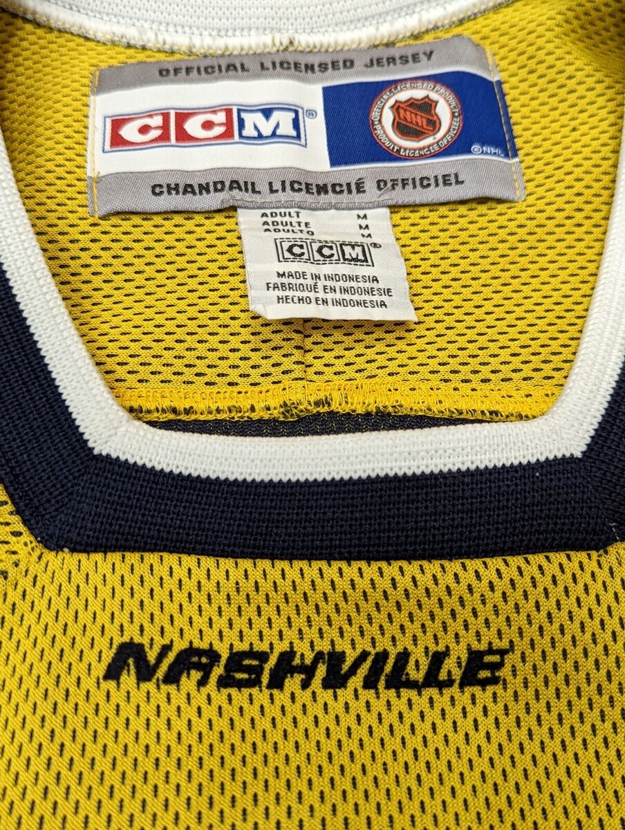 Nashville Predators 2001-09 "Mustard Cat" Alternate CCM