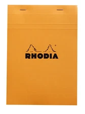 Rhodia Staplebound Notebook 6 X 8 Graph paper Orange