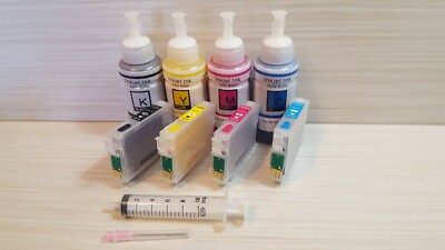 SUBLIMATION INK CISS FOR EPSON WORKFORCE #252 wf-3620 wf-3640 wf-7110 wf-7610 