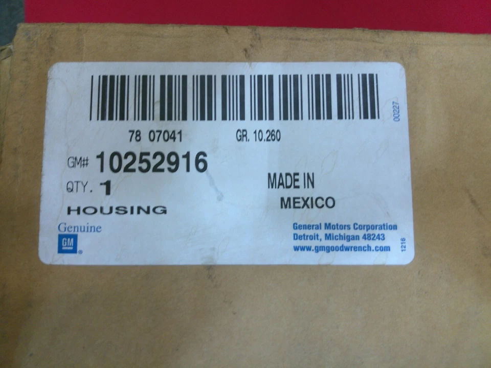 GM OEM 10252916 Pontiac Grand Prix Instrument Panel Compartment Housing NOS Foto 2 de 4