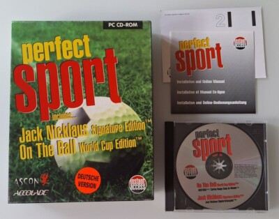 PERFECT SPORT - CD-ROM VINTAGE 2 PC SPIELE BIG BOX 1996 - MS-DOS - OVP