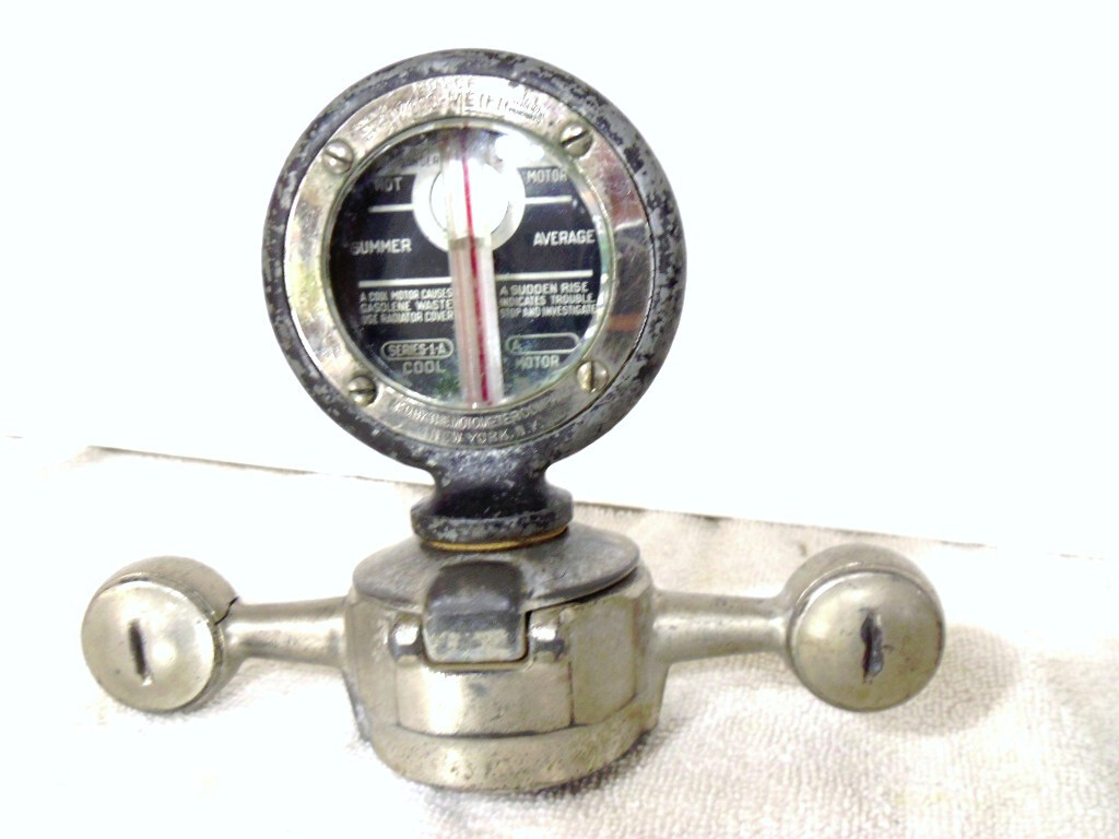 RARE Antique Boyce Moto Meter Series 1 -A Dog Bone Radiator Cap | eBay