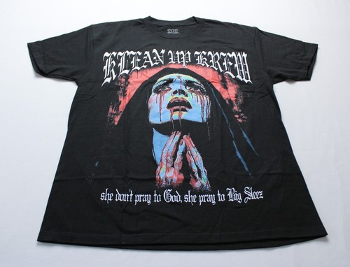 Sosmula Unisex Erwachsene schwer 100 % Baumwolle Mary T-Shirt BL1 schwarz Large
