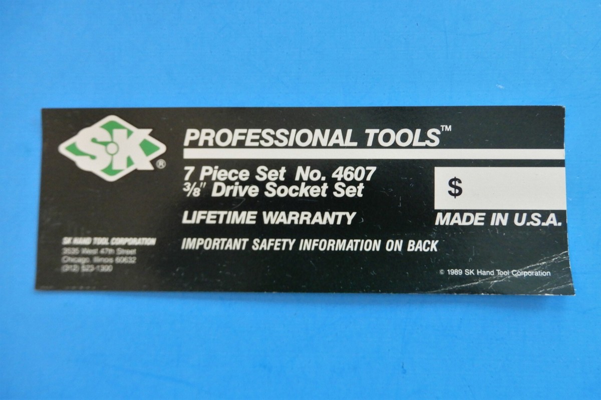 Vintage NOS SK 3/8