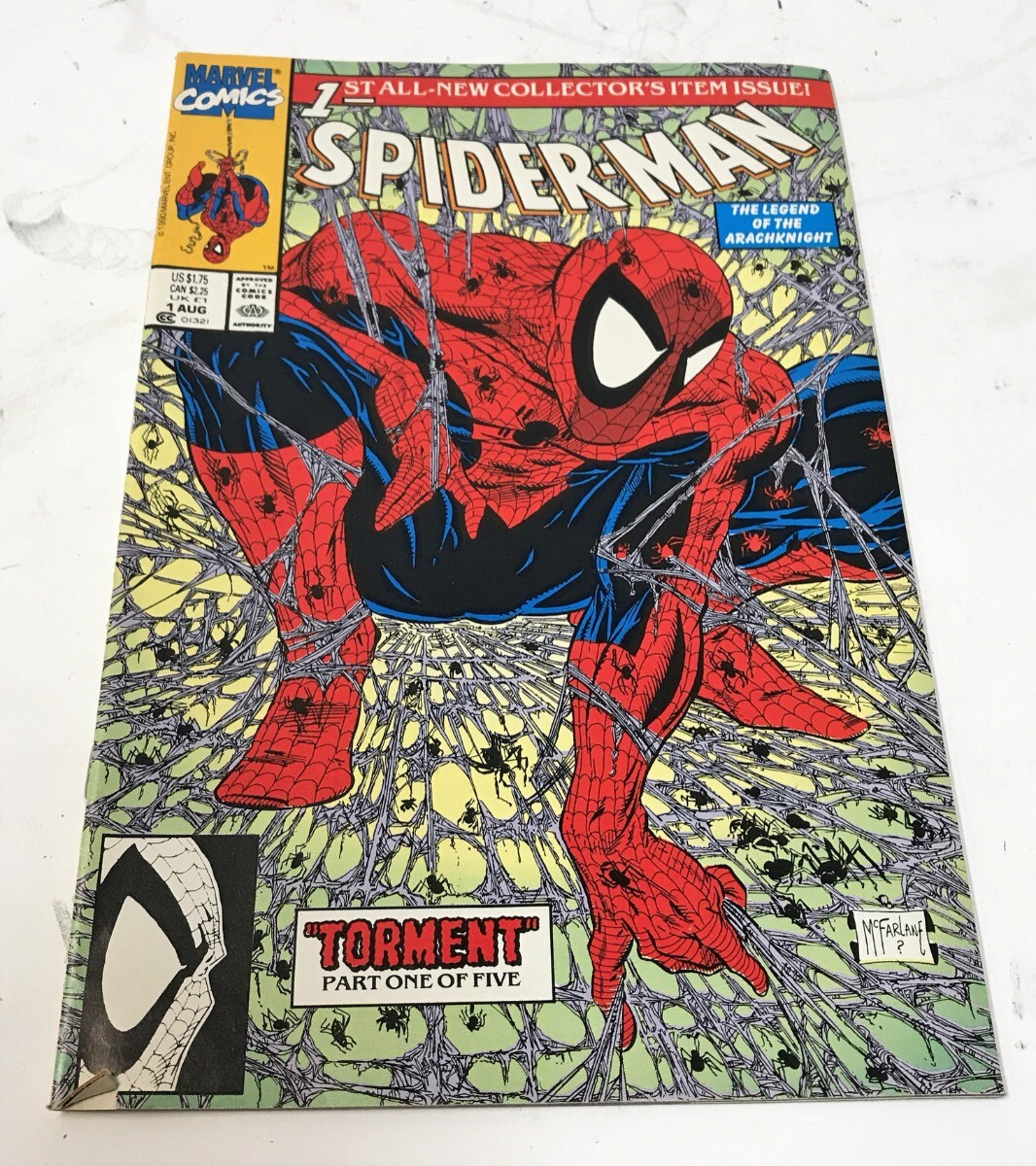 アメコミ Warlock #1 スパイダーマン　マーベル　spiderman アメコミ Spider man #1 セット スパイダーマン マーベル リーフ
