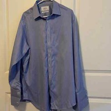 Charles Tyrwhitt button down dress shirt. 17 1/2 neck. No iron classic fit
