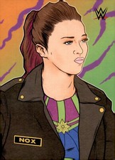 2021 Topps WWE NXT Migs Media Illustrations #MM9 Tegan Nox