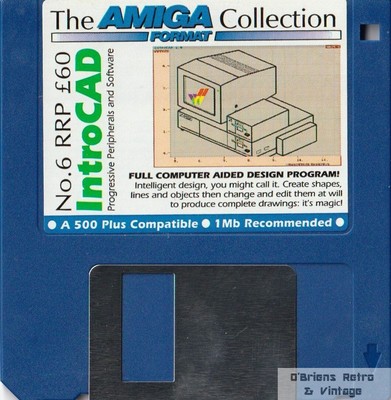 The Amiga Format Collection - IntroCAD - Full Computer Aided Design Program