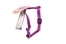 Top Paw Adjustable Harness 10 to 14 Inches Deep Purple Color X Small Dogs Cats