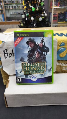 CIB MEDAL OF HONOR FRONTLINE MICROSOFT XBOX VIDEO GAME COMPLETE IN BOX
