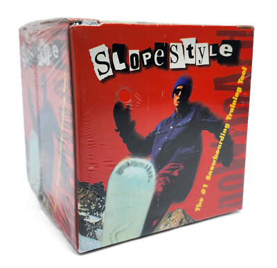 SLOPESTYLE Snowboarding Training Tool PC Computer Game Sealed 90's Vintage 1996