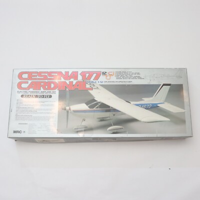 Brand New MRC Cessna 177 Cardinal 1/12 Scale Electric RC Plane Kit