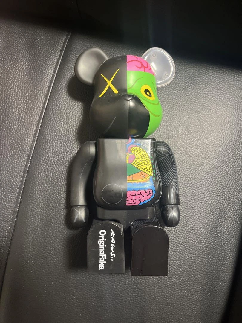 Be Rbrick Kaws Original Fake 400 Black | eBay