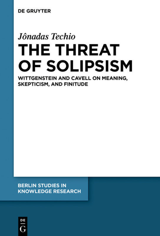 Thumbnail - The Threat Of Solipsism | Jônadas Techio | Englisch | Buch | Xiv |