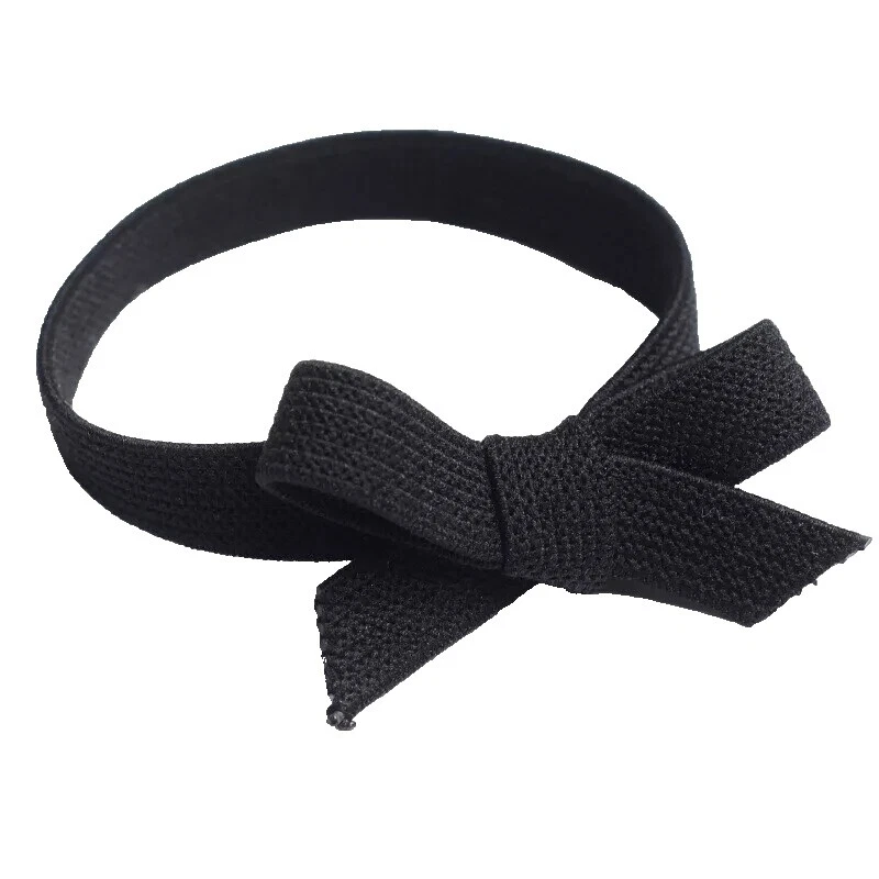 Black Rubber Headband Hair Accessories for Women