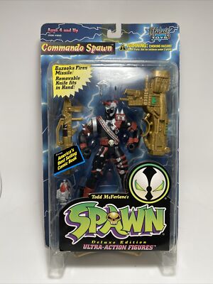 Commando Spawn McFarlane Toys Spawn Series 2 Figure  1995 SEE PIX!!!!!!