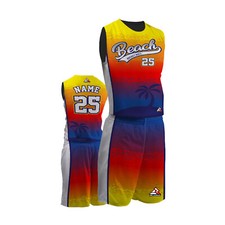 Custom Personalized Sports Uniform Men & Women - Beach - Basketball Uniform