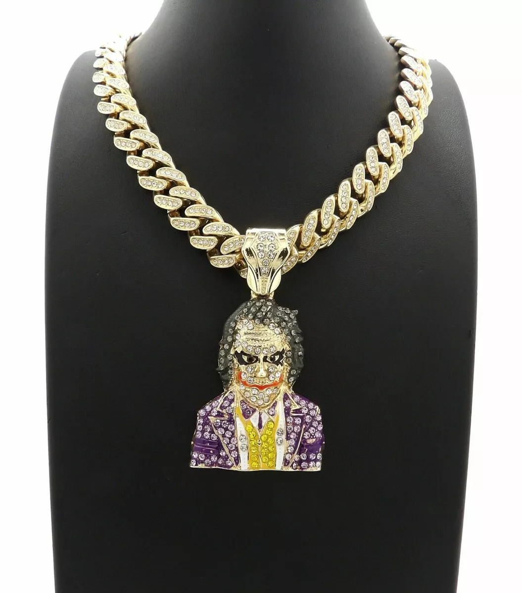 Joker diamond pendant deals