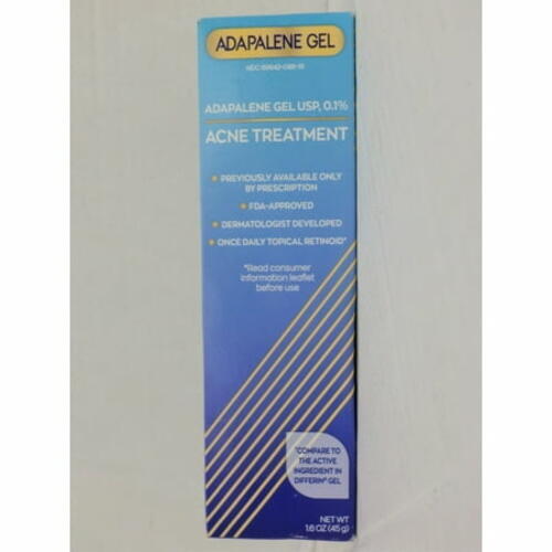 Glenmark Acne Treatment Adapalene Gel USP  0.1% - 1.6 oz