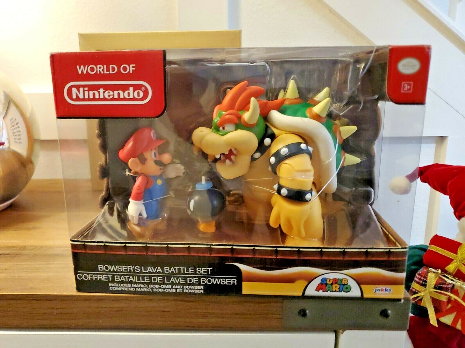 World Of Nintendo Bowsers Lava Battle Set Mario Bowser Jakks Pacific Usa For Sale Online Ebay