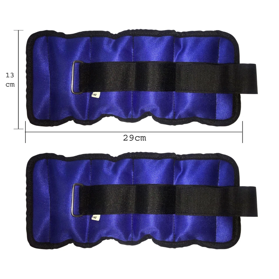 DEFY Nuevo Tobillo Pesas Ajustables Pierna Correr Muñeca Brazo Gimnasio Ejercicio 1KG Rosa Foto 4 de 4