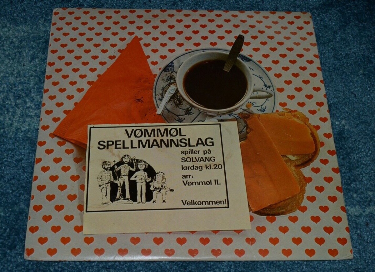 クラシック Islensk Pjodlog Vommol Spellmannslag~Vomlingen~Norwegian IMPORT~Inserts~1975 Folk