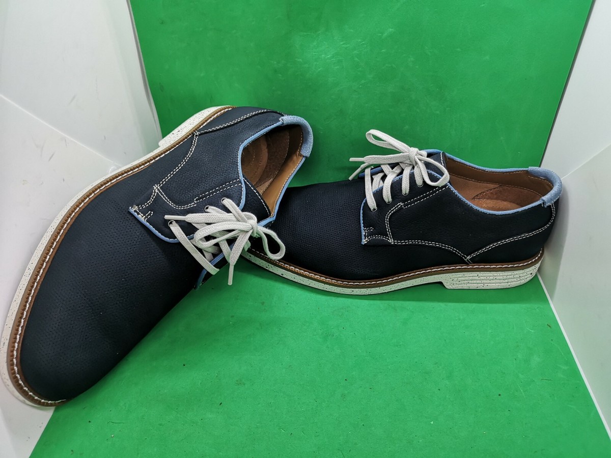 Men’s Johnston & Murphy ITALY MADE SIZE 7.5 M ALL LEATHER SADDLE SHOE Men main image 3