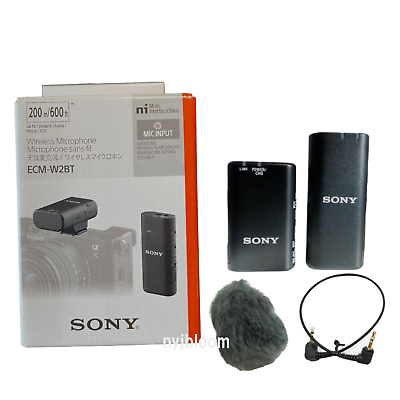 SONY ECM-W2BT MICROPHONE SANS FIL BLUETOOTH