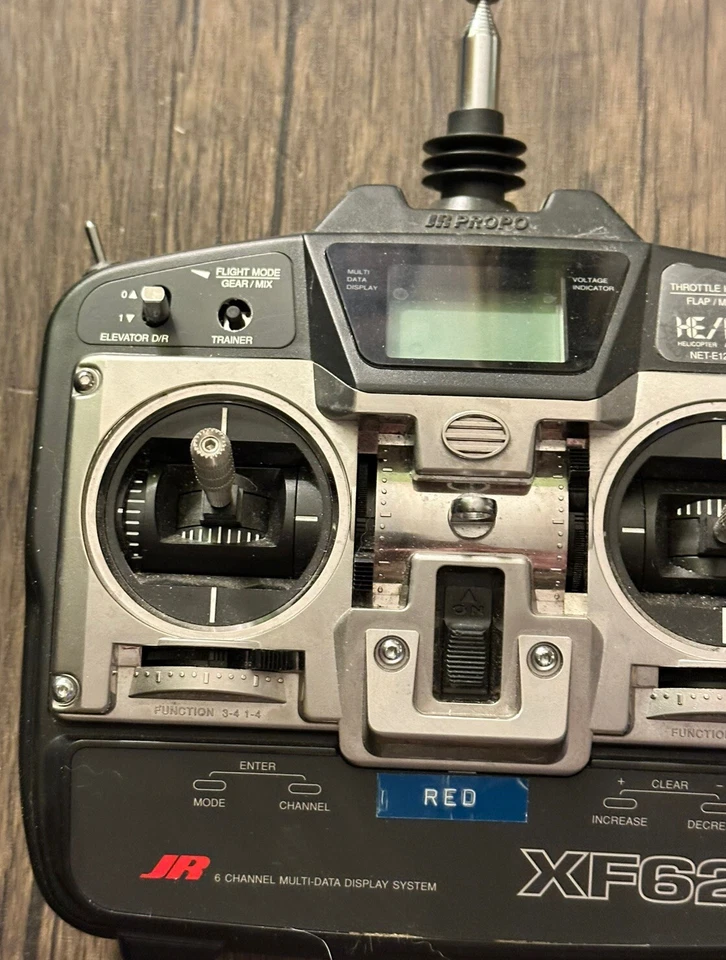 Vintage JR XF622 R/C Controller FM Controller -  Used & Clean!! Needs Battery - Image 3 of 4