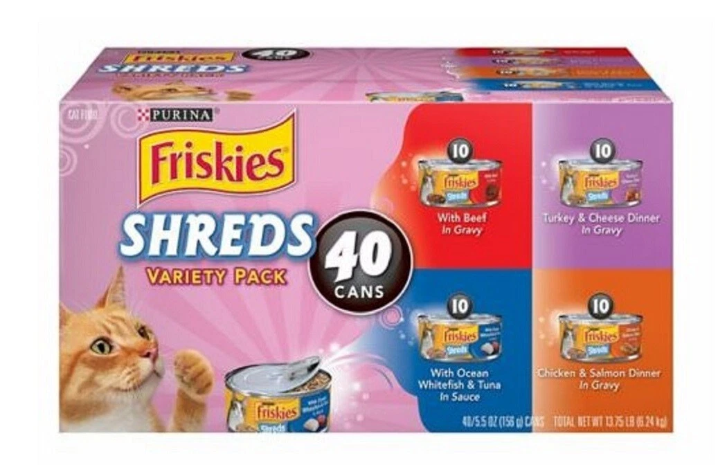 Friskies shreds variety pack 2025