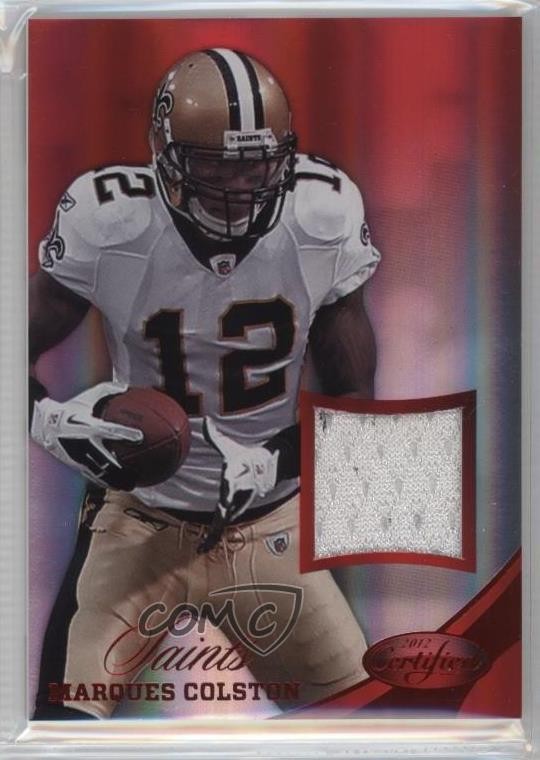 2012 Certified Materials Mirror Red 118/199 Marques Colston #59 u0h