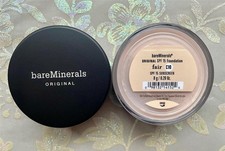 2-PACK bareMinerals Original SPF 15 Foundation FAIR XL 8g NEW/SEALED