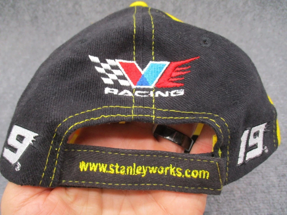 Винтажная гоночная кепка Stanley с ремешком на спине NASCAR 10 19 Valvoline мужская 90-е - Изображение 4 из 4