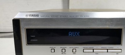 Yamaha RX E100 Natural Sound Stereo Receiver 100w With Remote