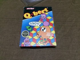 #622 Q*bert NES Nintendo CIB Authentic! CIrcle Seal! SUPER NICE!
