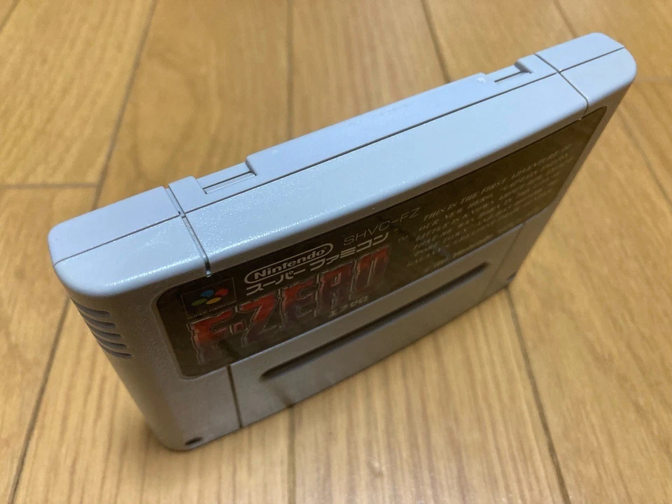F-Zero Boxed with Manual CIB Nintendo Super Famicom SFC Japan import - Image 4 of 4