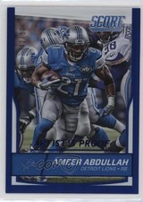2016 Score Jumbo Artist's Proof 42/50 Ameer Abdullah #108 3n1