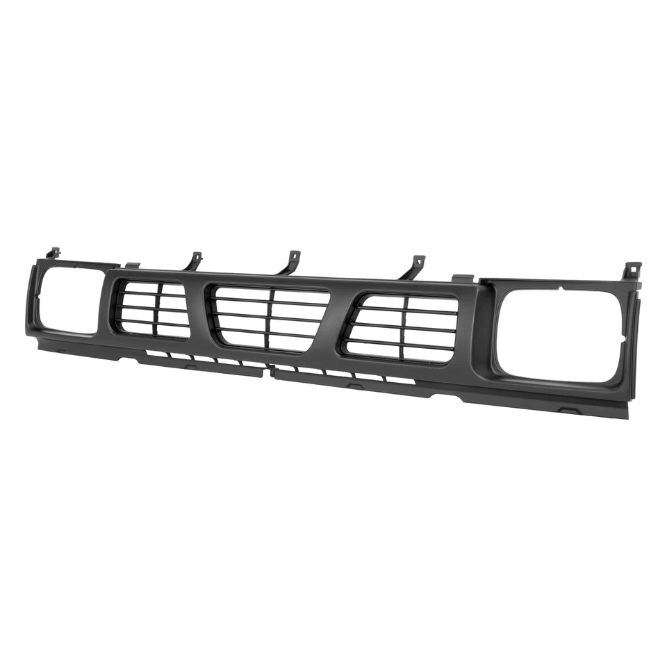 Fits 1993-1997 Nissan D21/Pickup Hardbody Painted Dark Grilles Replacement - Image 2 of 4