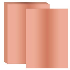 11.7x8.3" Hot Stamping Foil Paper Sheet, 100 Sheets A4, Rose Gold