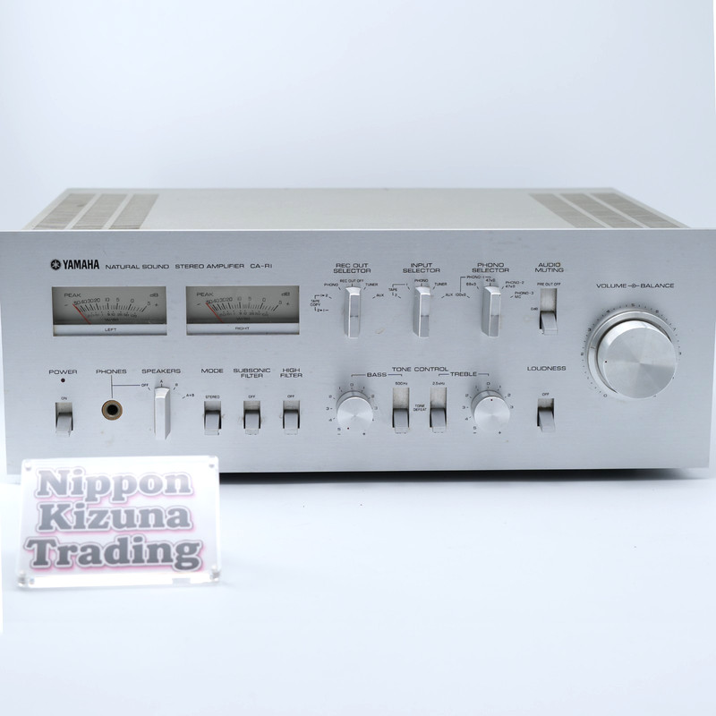 Yamaha CA-R1 Integrated Amplifier Vintage Hi-Fi Class A Tested Working Japan