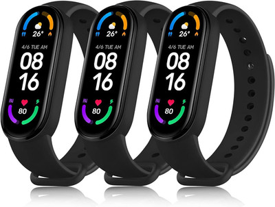 3 Pack Armband Kompatibel Mit Xiaomi Mi Band 5 / Xiaomi Mi Band 6 / Amazfit Band