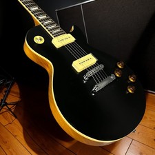 6 String Electric Guitar Black Color Matt Finish Rosewood Fretboard Fret Binding
