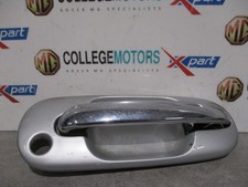 MGZS ROVER 45 GENUINE O/S/F DRIVERS FRONT DOOR HANDLE IN STARLITE SILVER MBB #1