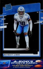 2020 Panini Chronicles * Jeff Okudah * Card #RR-JO * CLEARLY DONRUSS (RC)