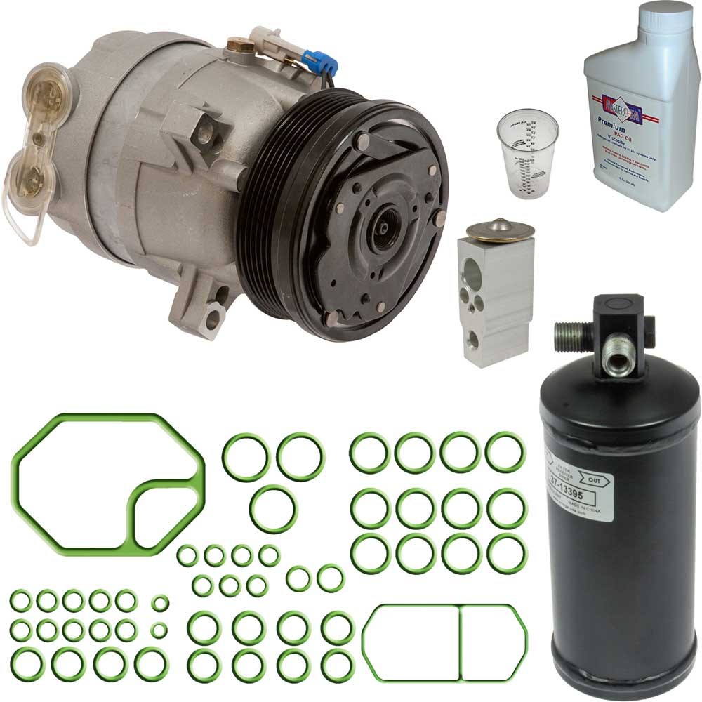 For Acura NSX 2002 2003 2004 Omega AC Compressor w/ A/C Repair Kit CSW