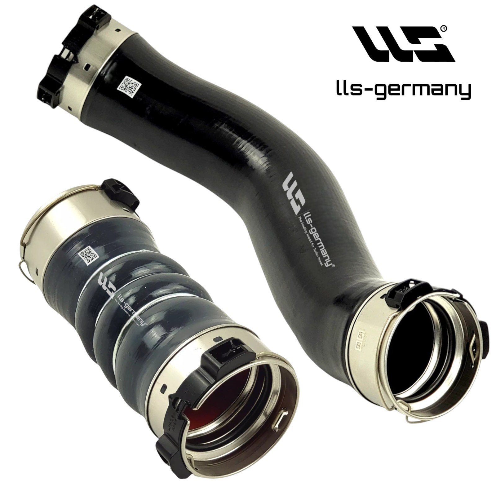 2X Turbo Hose For BMW X3 F25 XDrive 35D 11618507706-11617823233