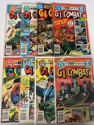 Usaf R12 G.I. Combat #240 241 242 243 244 246 247 249 DC Comics Lot Run VG *R12 ...