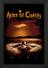 Alice in Chains - Copertina album sporco con cornice poster arte da parete quadro stampa su tela