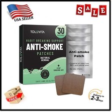 TOLEVITA Anti- Smoke Herbal Patches Transparent 7 mg Quit Smoking Patches t...