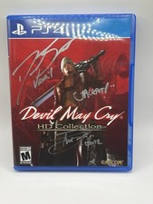 Devil May Cry Hd Collection PS4 Duel Signed Quote Rueben Langdon Dan Southworth